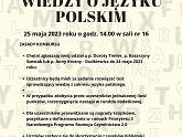 Szkolny Konkurs Wiedzy o Języku Polskim  - powiększ zdjęcie